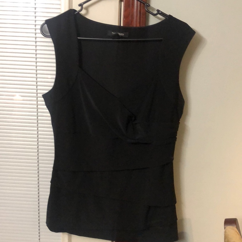 White House Black Market Black Dress Tank
